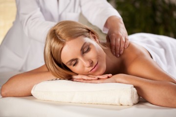 Pleasant back massage